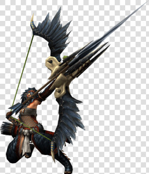 Transparent Monster Hunter World Png   Monster Hunter World Kirin Bow  Png Download