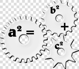 Pythagoras Gear   Pythagorean Theorem  HD Png Download