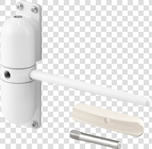 Gibcloser Kc10hd White Powder Coated Door Closer   Toilet  HD Png Download