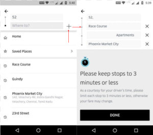 Uber Clone   Add Stop On Uber  HD Png Download