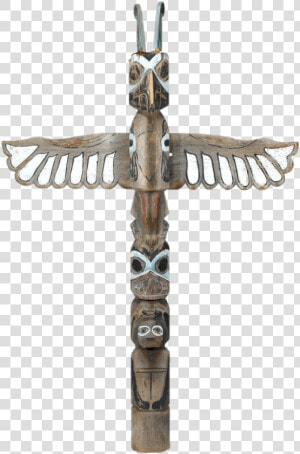 Carved And Painted Totem Pole   Totem Pole Png  Transparent Png