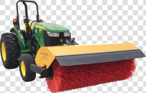 Bobcat Attachment  Attachments For Bobcat  Sweeper   Tractor  HD Png Download