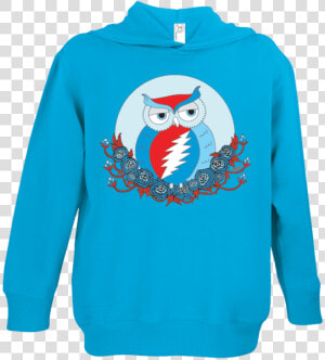 Grateful Dead Owl Toddler Hoodie   Sweatshirt  HD Png Download