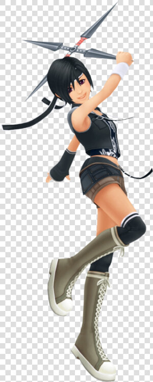 Yuffie Khii   Leon Kingdom Hearts 2  HD Png Download