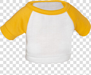 Whatzupwiththat ® Bearwear Baseball Tee   Yellow And White Baseball Tee  HD Png Download