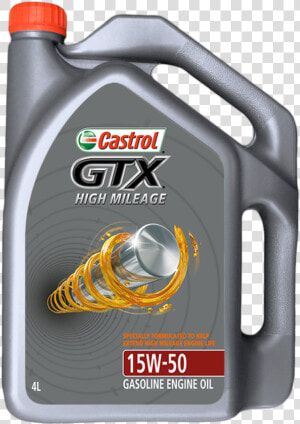 Gtx High Mileage   Castrol Gtx Modern Engine 10w 30  HD Png Download