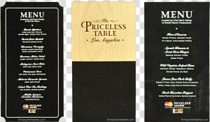 Menu Cover Collections   Png Download   Paper Table Mat Menus  Transparent Png