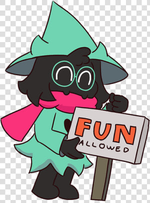 Ralsei Fun Allowed  HD Png Download