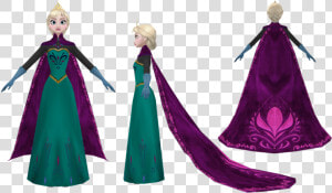 Frozen Clipart Coronation   Frozen Free Fall Coronation Elsa  HD Png Download