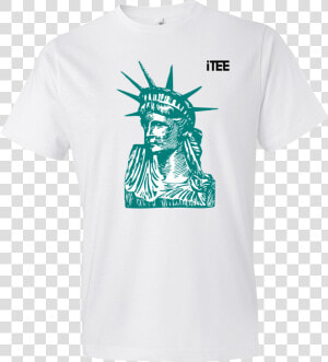 Statue Of Liberty Lightweight Fashion Short Sleeve   Vsco Girl Shirts Save The Turtles  HD Png Download