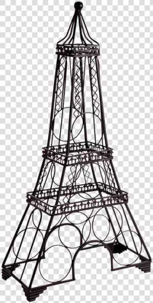 Eiffel Tower Wine Rack metal Asstd  HD Png Download