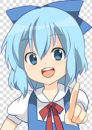 Transparent Cirno Png   Cirno Touhou Transparent  Png Download