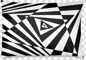 Custom 3d Design Triangle Cool Space Custom Zippered   Monochrome  HD Png Download