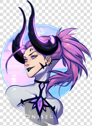 Mercy Overwatch Fanart Imp   Overwatch Devil Mercy Fanart  HD Png Download