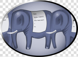 Php Elephant Logo   Php Elephant  HD Png Download