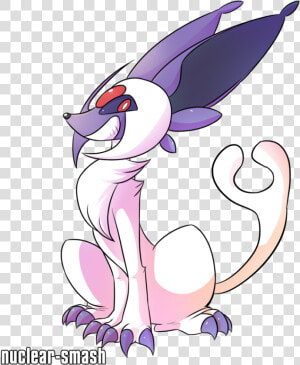 Espeon Absol Fusion  HD Png Download