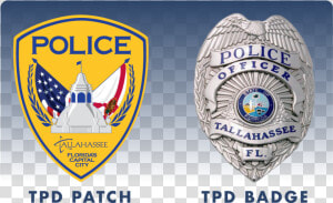 Public Safety   Tallahassee Police Department Badge  HD Png Download