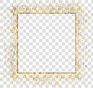  square  golden  border  neon  geometric  frame  overlay   Face  HD Png Download