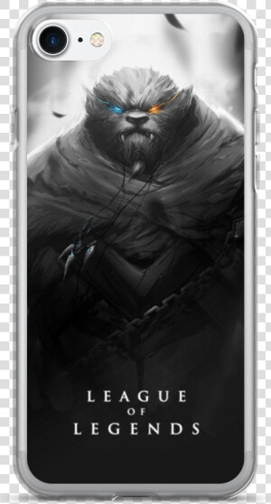 League Of Legends Nighthunter Rengar Iphone 7 7 Plus   Lol Black And White  HD Png Download