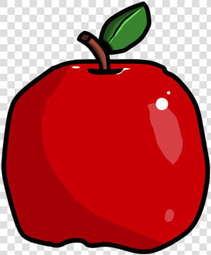 Apple  Fruit  Drawing  Ripe  Red  Healthy  Vitamins   Mcintosh  HD Png Download