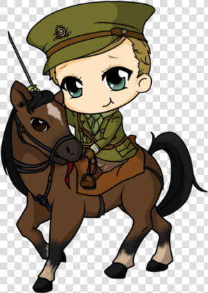 War Horse By Mibu No Ookami   Chibi Prince On Horse  HD Png Download