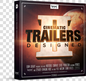 Cinematic Trailers Sound Effects Library Product Box   Poster  HD Png Download