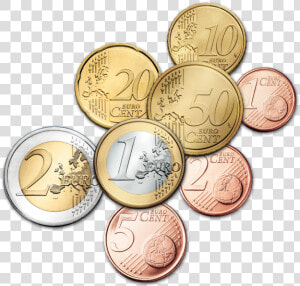 Coin Clipart More Money   Euros Coins  HD Png Download