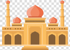 Mosque vector   Transparent Png Vector Mosque Clipart  Png Download