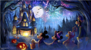 All New Fireworks Coming To Mickey’s Not So Scary Halloween   Disney  39 s Not So Spooky Spectacular  HD Png Download