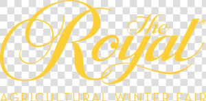 The Royal   Royal Winter Fair 2019  HD Png Download