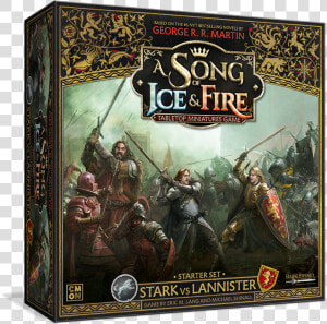 Song Of Ice And Fire Stark Vs Lannister Starter Set  HD Png Download