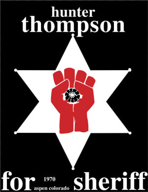 Hunter S Thompson Logo Png Transparent   Hunter S Thompson For Mayor  Png Download