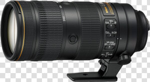 Nikon 70 200mm Af S Nikkor F 2   Camera Lens  HD Png Download