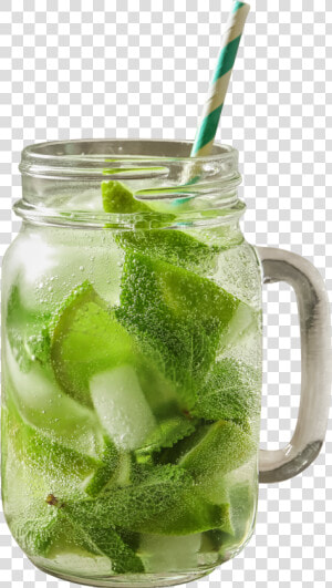 Mojito Mason Jar Png  Transparent Png