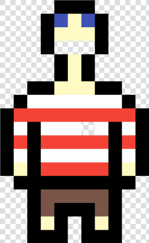 Wheres Waldo Pixel Art Tokyo Ghoul   8 Bit Terraria  HD Png Download