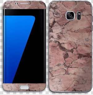 Manchas Rosa Skin Galaxy S7 Edge   Smartphone  HD Png Download