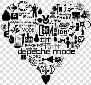 Logo Depeche Mode Heart  HD Png Download