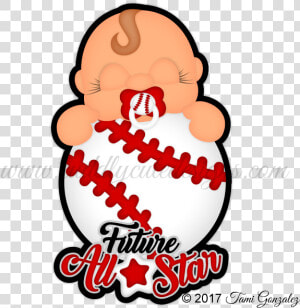 Baseball Allstar Clipart Png Svg Download Sports Svg   Animadas De Bebes Beisbolistas  Transparent Png