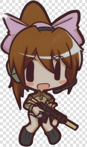 Chibi Sayori Sticker   Sayori Die Cut Lewd Sticker  HD Png Download