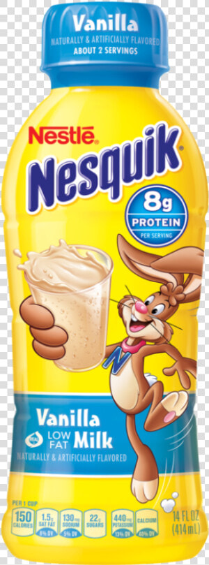 Nesquik Fat Free Chocolate Milk  HD Png Download