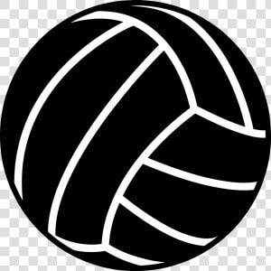 Clipart Volleyball Vector   Volleyball Decal  HD Png Download