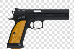 Cz 75 Tactical Sport Orange 40sw  HD Png Download