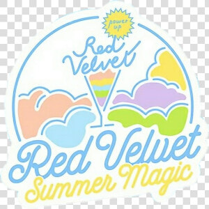 Red Velvet Summer Magic ラベル   Png Download   Red Velvet Logo Hd  Transparent Png