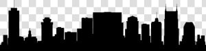 Nashville Skyline Silhouette Png   Nashville Skyline Clip Art  Transparent Png