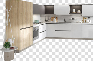 American Style Solid Wood Door High Gloss Lacquer Kitchen   Joy Furniture Kitchen  HD Png Download