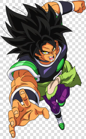 Transparent Broly Png   New Broly Png  Png Download