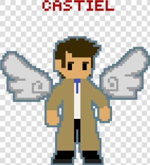 Castiel Png  main Image Castiel Uploaded By Mochi Bear   Cartoon  Transparent Png