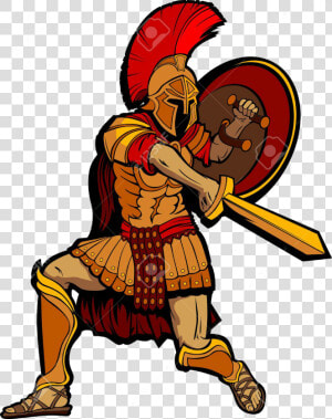 Transparent Roman Soldier Png   Warrior Clipart  Png Download