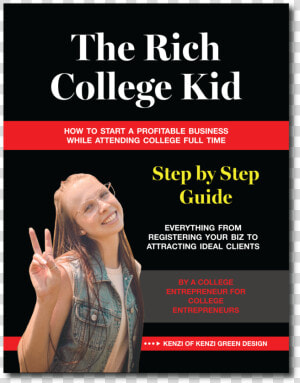 The Rich College Kid Landing Page Book 01   Book  HD Png Download