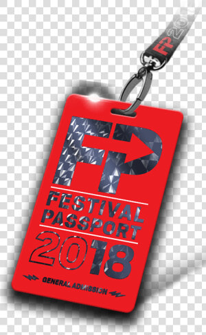 Festival Passport General Admission Badge   Live Nation Festival Passport  HD Png Download